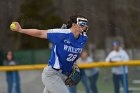 Softball vs Babson  Wheaton College Softball vs Babson College. - Photo by Keith Nordstrom : Wheaton, Softball, Babson, NEWMAC